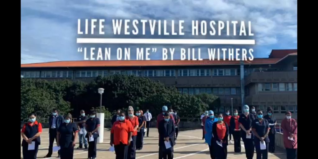 Watch Westville Hospital Workers Lift Their Voices in Song With a