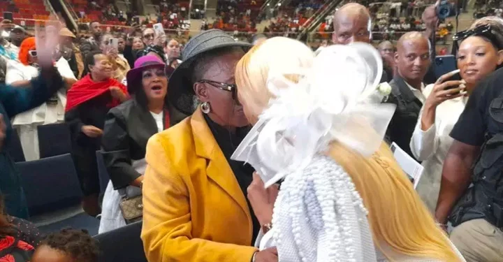 Babes Wodumo Left In Tears After Her Mother-In-Law Did This To Her In Mampintsha Funeral