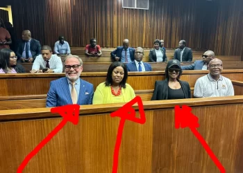 Look Who Was Spotted In Court Supporting Former President Zuma Yesterday. See Pictures & Names Here