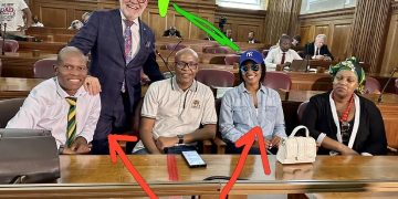 Niehaus shared a picture in court to support Zuma, and SA responded.