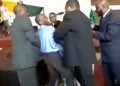 Watch: Violence erupts in church as pastor refuse to hand over bank statements
