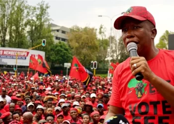 Malema not backing down from national shutdown. Check who he says will be allowed to work on the day