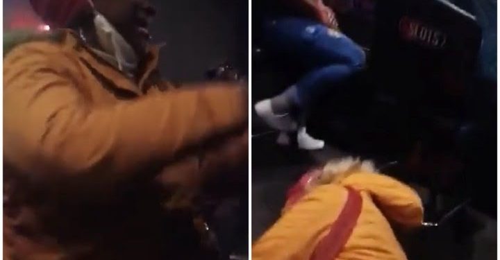 Watch: Woman loses money at a Casino and faints
