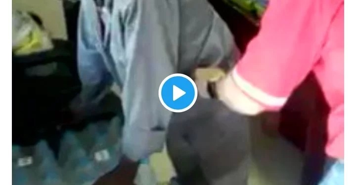 Video of two white men beating an old black man with a sjambok goes viral