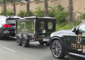 WATCH: The family of Kiernan AKA Forbes has left for his private funeral ceremony