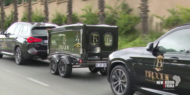 WATCH: The family of Kiernan AKA Forbes has left for his private funeral ceremony