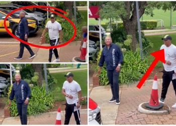 Watch: Doctor khumalo Spotted with Bobby Motaung At Naturena Village
