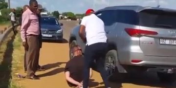 Mzansi: A White Man Arrested For Driving Stolen Luxurious Car