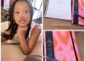 Kairo Forbes teaches her late fathers’ girlfriend Nadia Nakai, how to write her emotions in a diary.