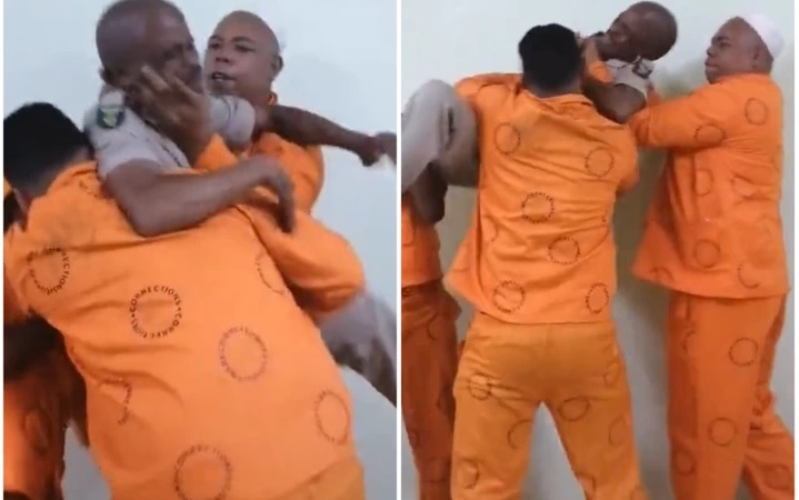 Disturbing Video Of 3 Inmates Assaulting A Prison Warden Gets Leaked Is This Real Ireport