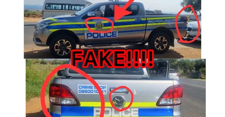 WARNING: Beware Of Fake Police, This Is How You See a Fake Police Car