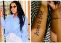 Mzansi is not impressed with Nonku Williams’ tattoo that she recently got.