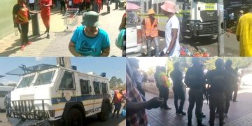 Look What Happened When EFF Went To Warn Pan Africa Mall Of The Upcoming Protest
