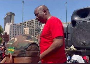 NATIONAL SHUTDOWN: Julius Malema has FINALLY landed