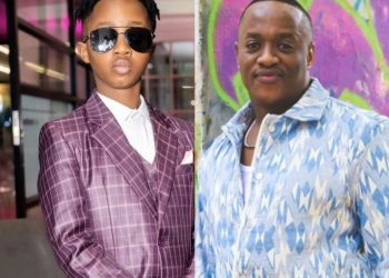 Jub Jub and Kelly Kumalo’s son. [All grown up looking a lot like his father.] Check these out.