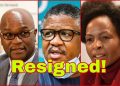 Three ANC Bigwigs Have Tendered Their Resignations
