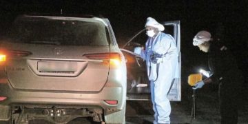 Two taxi bosses who were travelling in a Fortuner ambushed in deadly attack