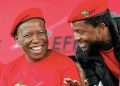 “Pray for Mbuyiseni Ndlozi”- Mzansi reacts after Malema did this to him in the shutdown (video)