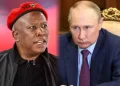 Here is what Malema said about Putin coming to South Africa.