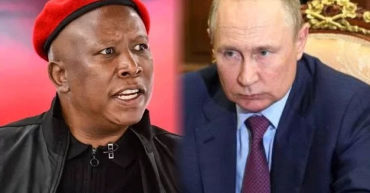 Here is what Malema said about Putin coming to South Africa.