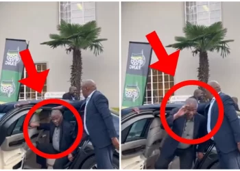 ANC Bigwig Caused A Big Stir When He Arrived At The NEC Meeting | See This
