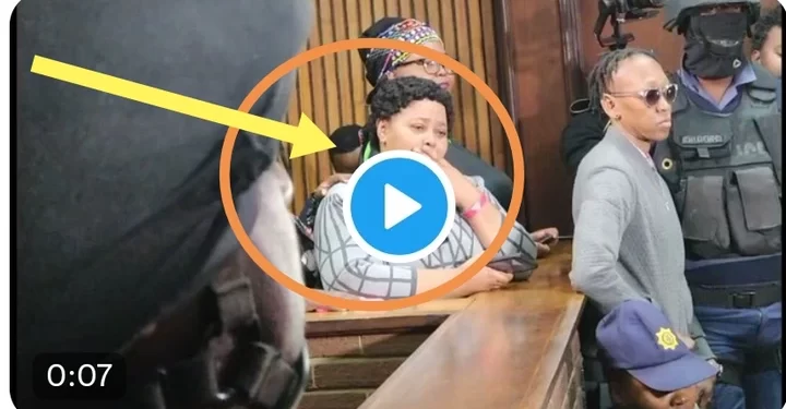 Look what Dr Nandipha’s mother spotted doing in court yesterday