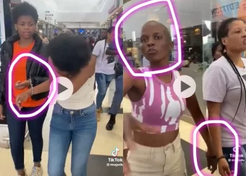 Video: It Ended In Tears For 5 Girls Who Were Caught Stealing Clothes At Thavhani Mall