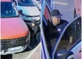 Two car thieves were caught on camera stealing a Ford Ranger, without even using a key.