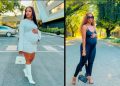 MphowaBadimo best pregnancy fashion moments