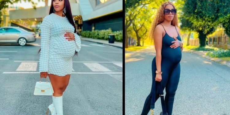 MphowaBadimo best pregnancy fashion moments