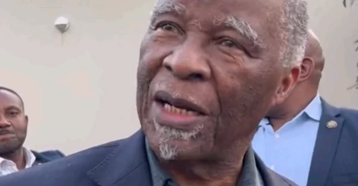 “Ask them”, Thabo Mbeki silences SABC journalist after he asked him this