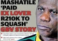 Deputy President Paul Mashatile in Hot water | He bribed his ex lover