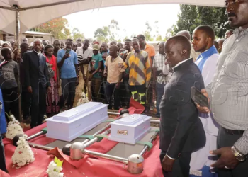The Painful funeral of the family after the accidents that happened on the Easter holidays.