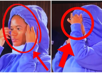 People Noticed Something After Nandipha Was Told To Show Her Face