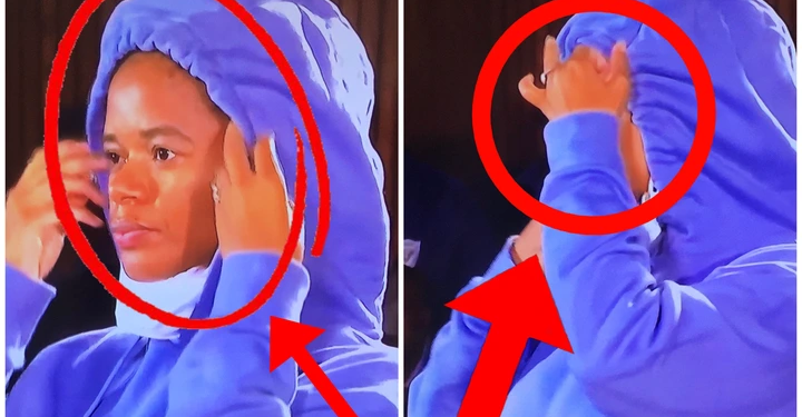 People Noticed Something After Nandipha Was Told To Show Her Face