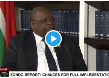 Chief Justice Raymond Zondo Throw president Ramaphosa under the bus