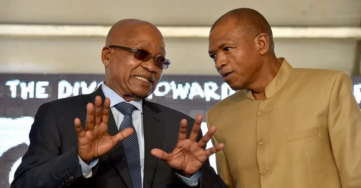 Jacob Zuma close ally is working closely to President Cyril Ramaphosa