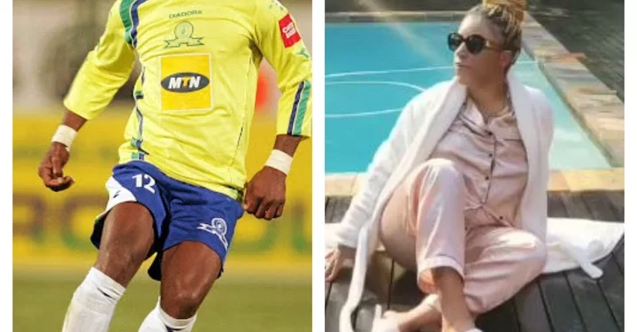 Gift Leremi’s widow Mamello wears snazzy robe, boldly written Leremi