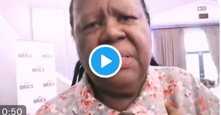 UNEXPECTEDLY | Minister Naledi Pandor calls for ICC to arrest this person