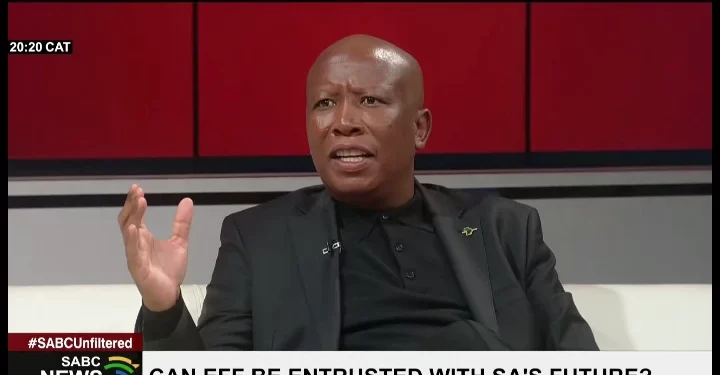 EFF Julius Malema under fire for denying his own speech, See what he said that left everyone stunned