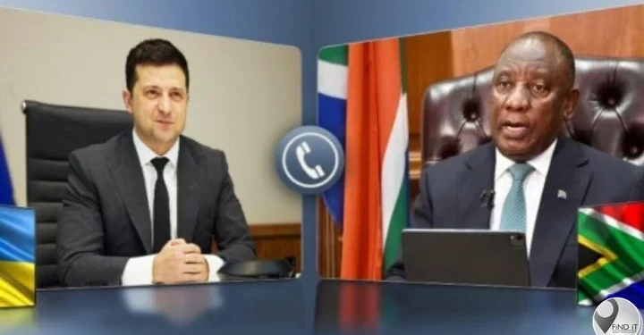 Ukrainian president phoned Ramaphosa in the wake of US allegations