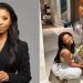 Pearl Modiadie thanks her baby daddy and current partner, for helping her son with a present.