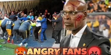 Arthur Zwane Injured by Chief Supporters