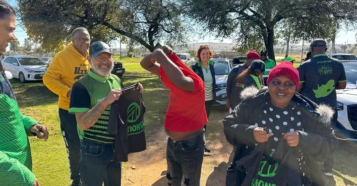 ActionSA allegedly welcomes an EFF member into their political party