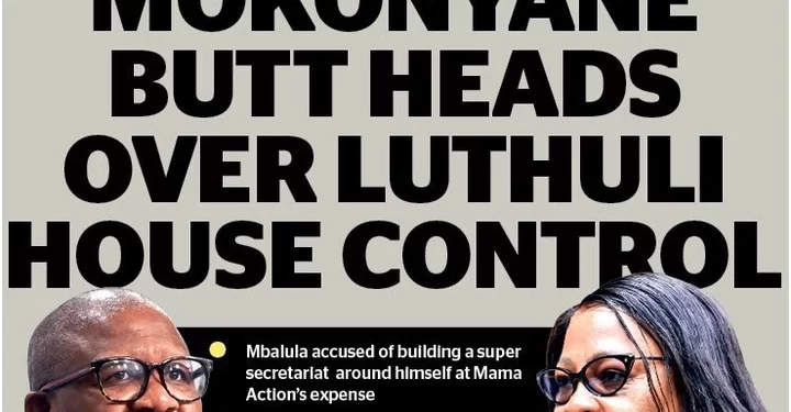 WAR| ANC Secretary General Fikile Mbalula VS ANC Deputy Secretary Mokonyane