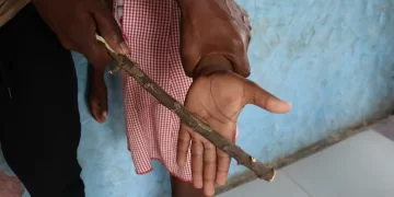 School principal in hot water for beating up students