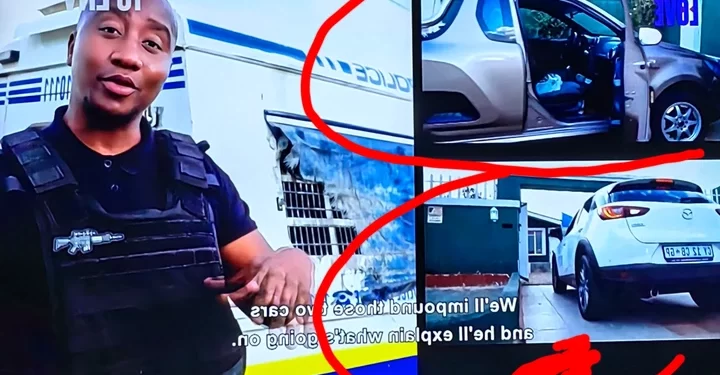 In #Sizokthola: Xolani Found Stolen Car While He Was Searching For Drugs. See In Pictures