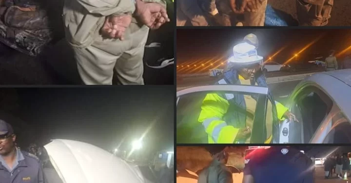 100 People Were Arrested In A Police Operation In Soweto