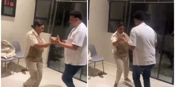 WATCH: AKA’s Parents Lynn and Tony caught on camera dancing to celebrate the Awards AKA won.