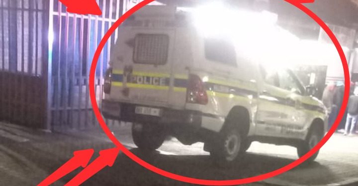 Under Cover SAPS Cop shot and killed after his cover was blown, See the truck that picked his corpse